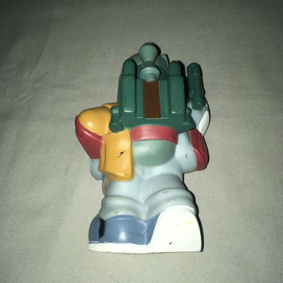 Star Wars Boba Fett 2008 Vinyl Plastic Bath Toy Lucasfilm Ltd Used See Info - Picture 3 of 7
